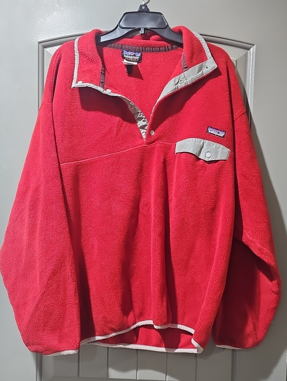 Patagonia Synchilla Men’s Red Fleece Pullover (WA)
